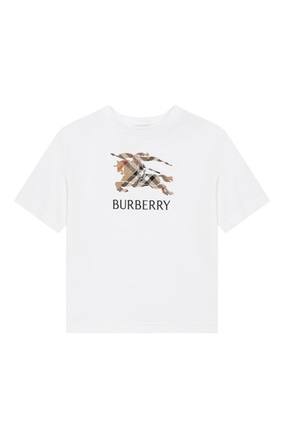 Хлопковое поло BURBERRY, арт. 8120352