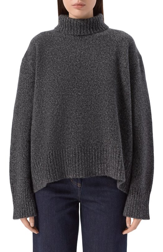 Кашемировый свитер Gooroo KNSW001-1000-902-FW25/26 Серый  KNSW001-1000-902-FW25/26 Фото 3