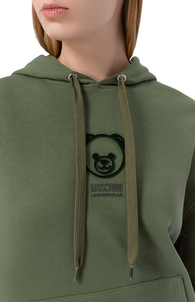 Хлопковое худи MOSCHINO, арт. A1708/4418, фото 5