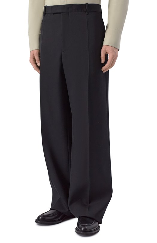 Шерстяные брюки Jil Sander J61KA0064/J40002 Чёрный  J61KA0064/J40002 Фото 3