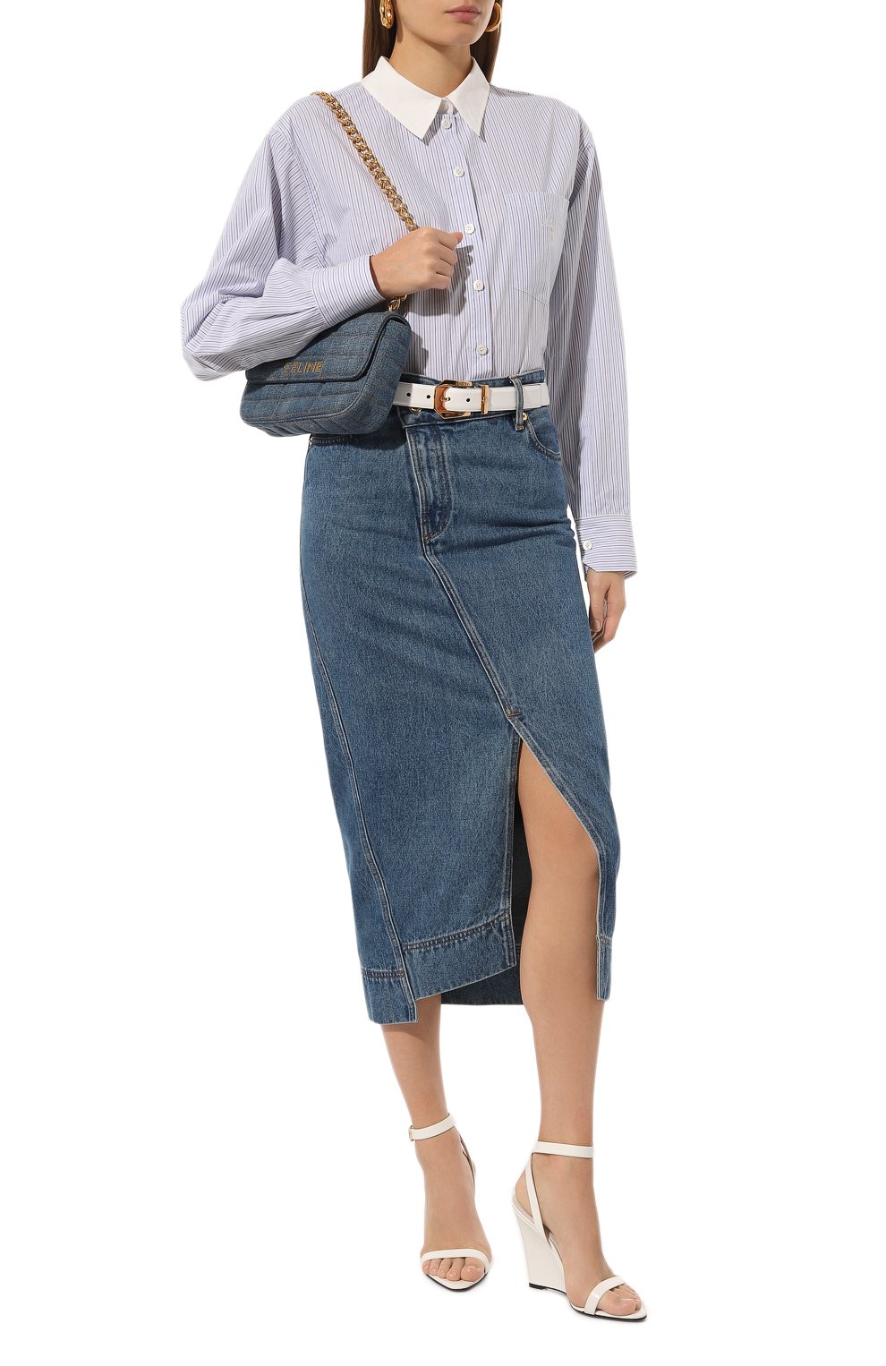 Джинсовая юбка JACQUEMUS, арт. 24H243DE046/1513, фото 2