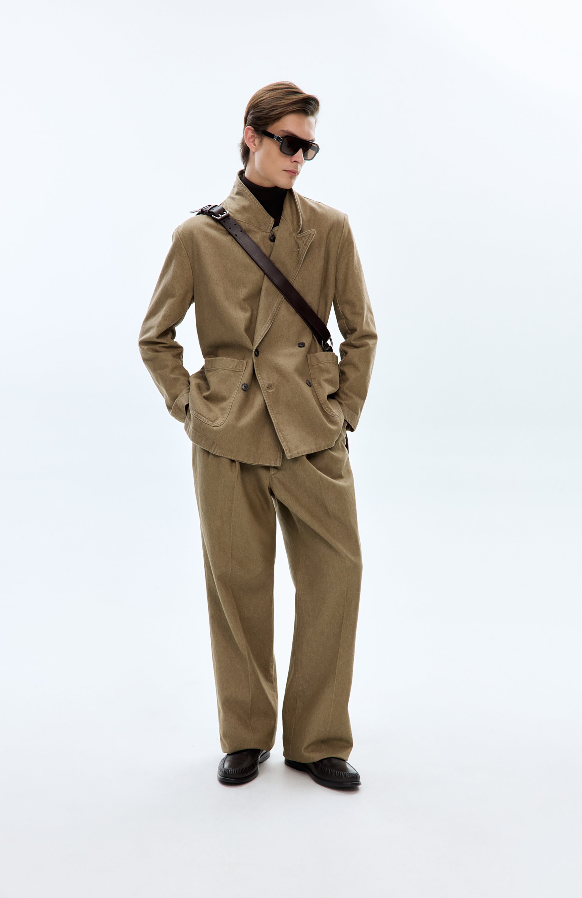 Хлопковые брюки DRIES VAN NOTEN, арт. 020962-2385-104, фото 6