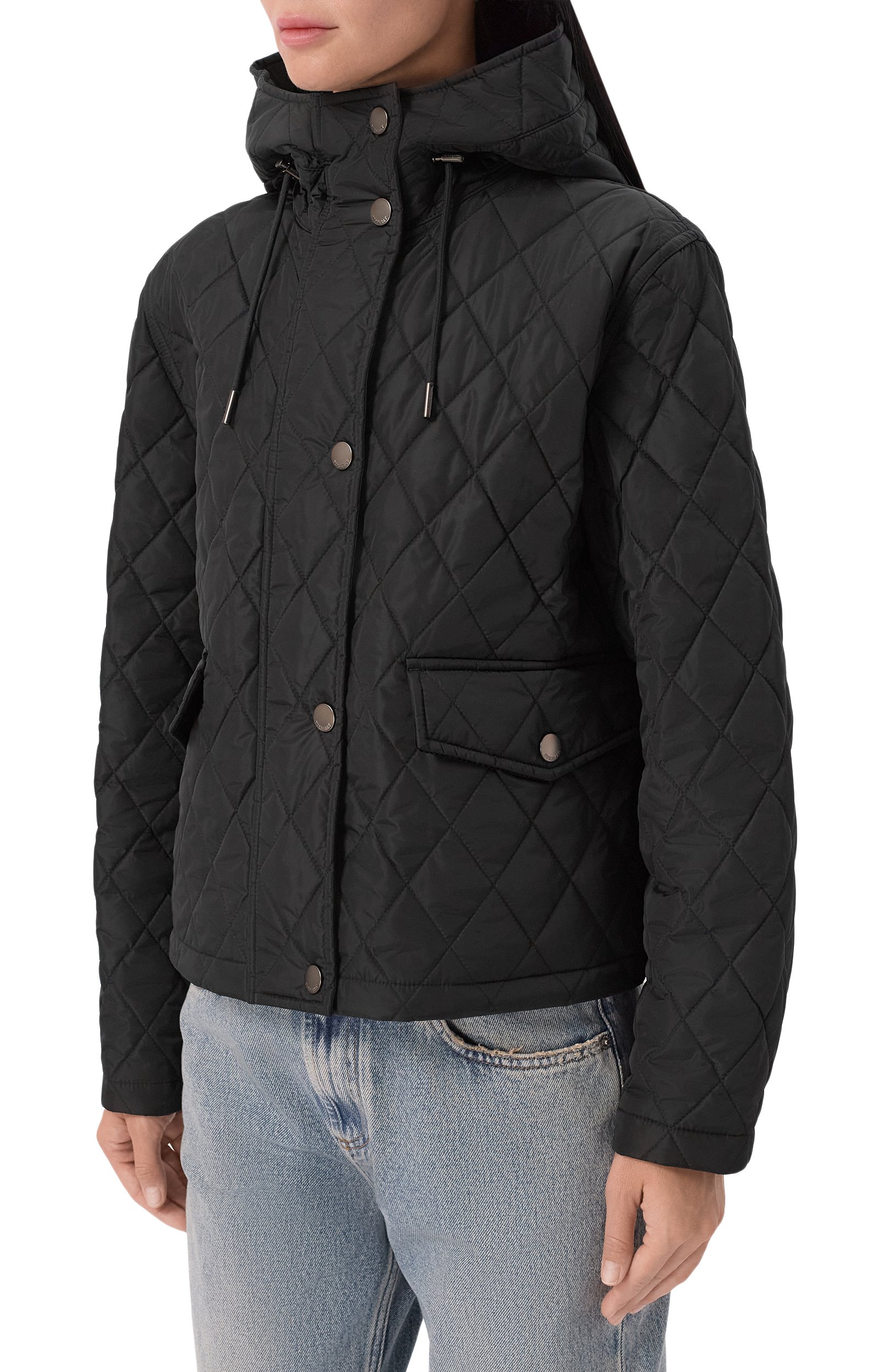 Куртка BURBERRY черного цвета по цене 192500 руб., арт. 8110329, фото 3 Куртка BURBERRY, арт. 8110329, фото 3