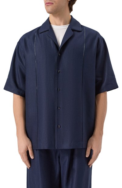 Рубашка изо льна и шелка MVST, арт. 25E/X1P/0/G011/5546, фото 3