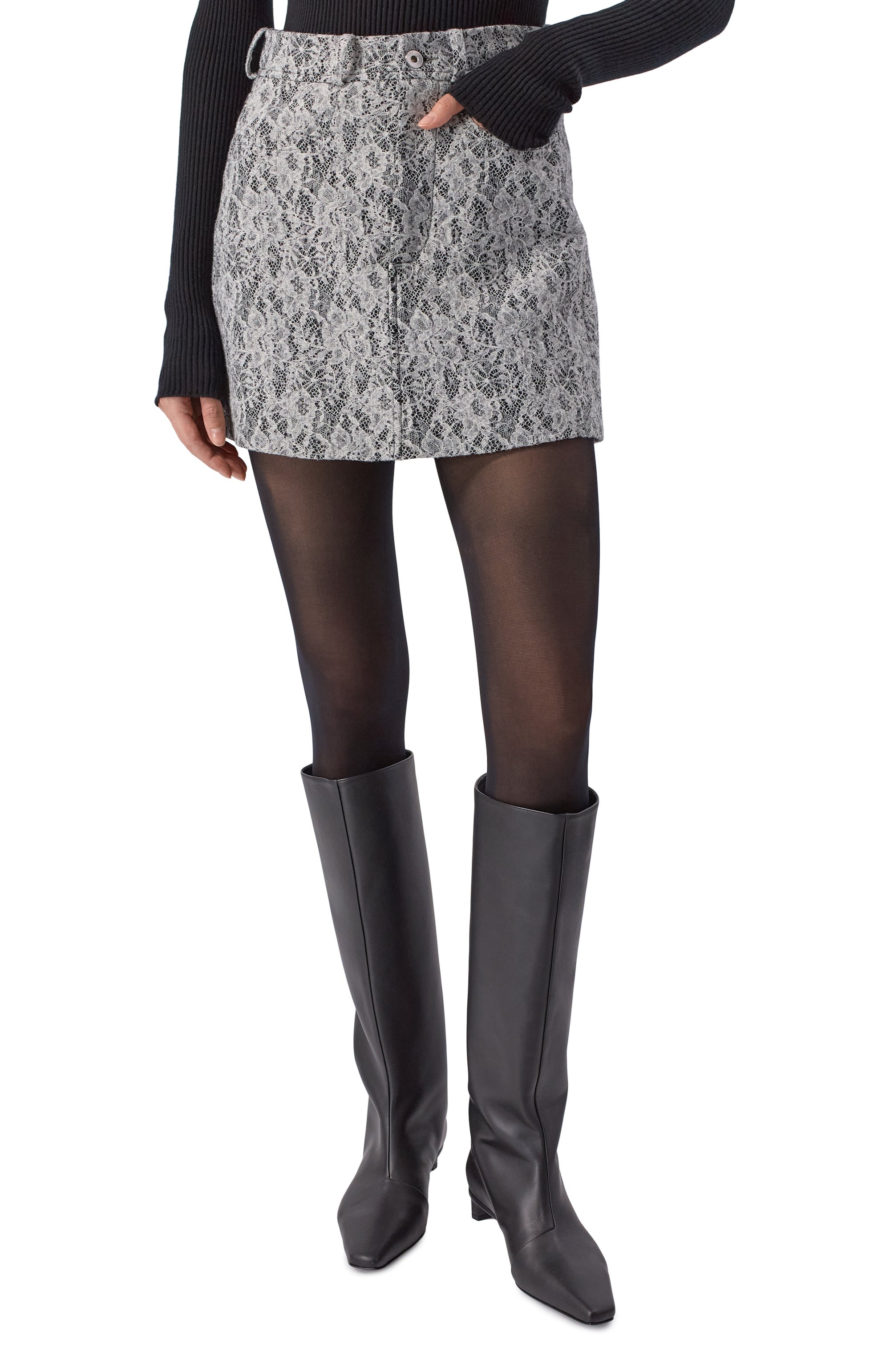 Шерстяная юбка GOOROO, арт. SK043-3090-105-FW25/26, фото 3