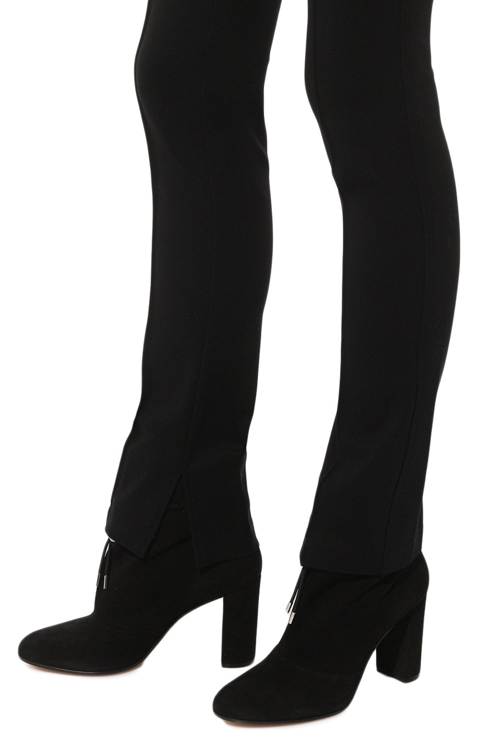 Замшевые ботильоны GIANVITO ROSSI, арт. G73623.85RIC.CAMNER0, фото 3