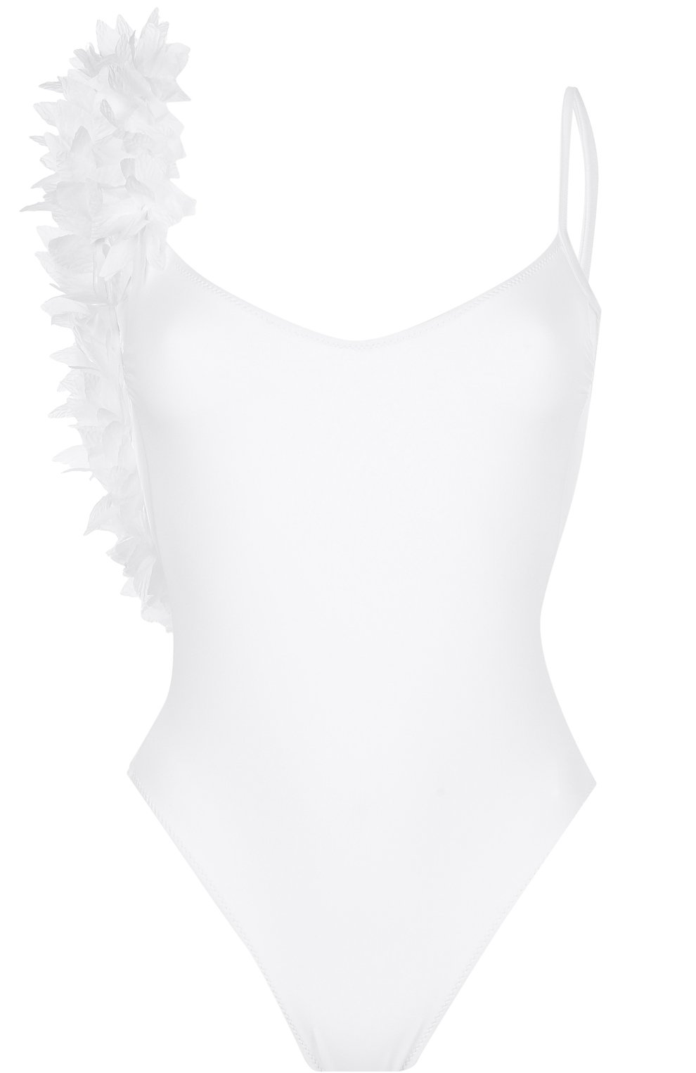 Слитный купальник с открытой спиной и цветочной отделкой LA REVECHE, арт. ASSUWH, фото 1