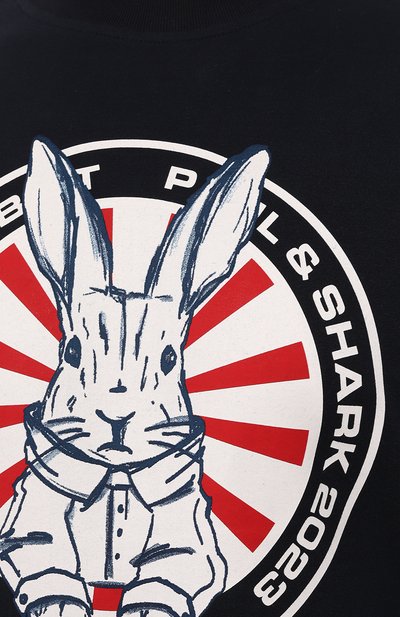 Хлопковый свитшот PAUL&SHARK темно-синего цвета по цене 31500 руб., арт. 23411493, фото 5 Хлопковый свитшот PAUL&SHARK, арт. 23411493, фото 5