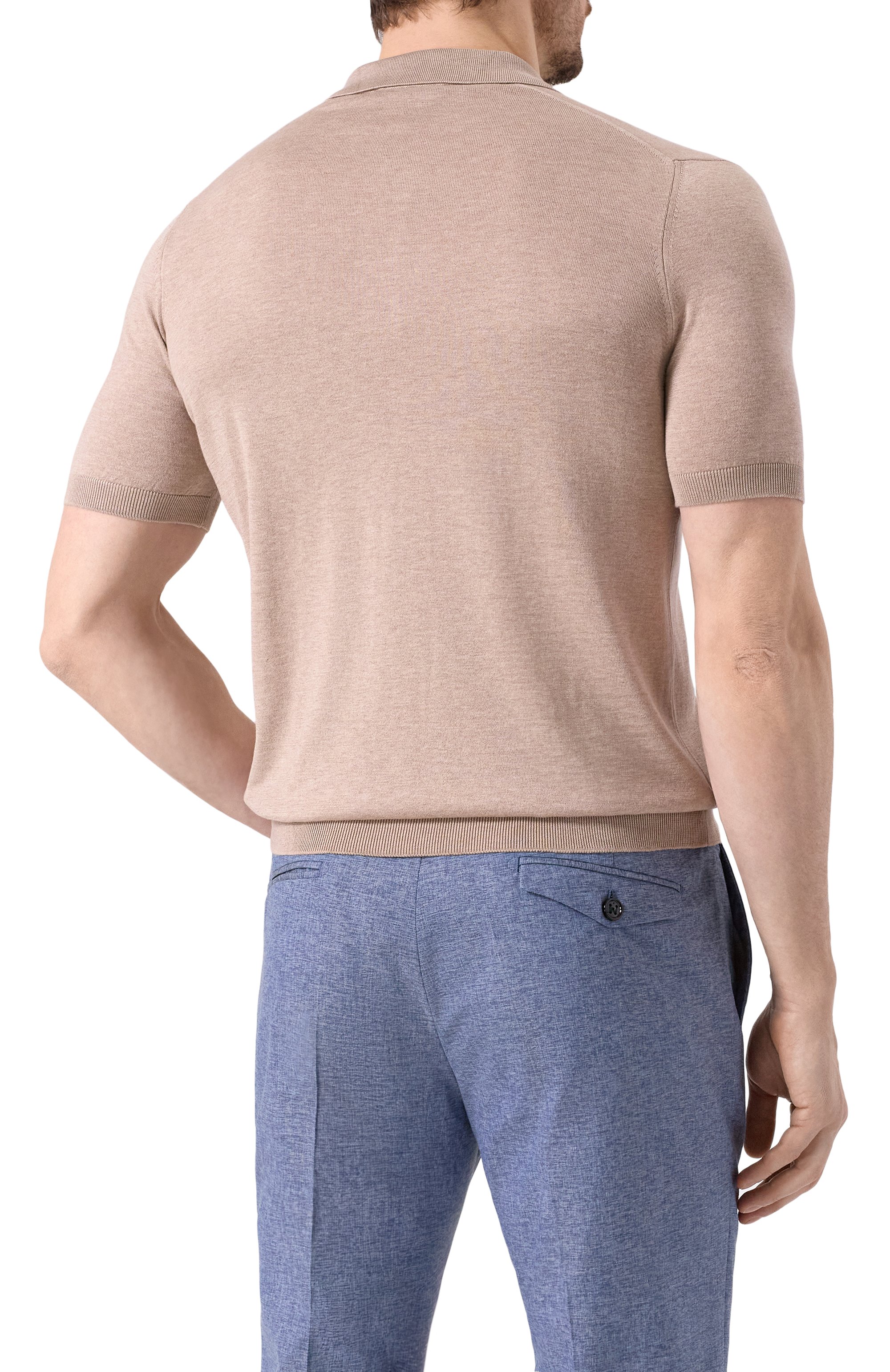 Шелковое поло GRAN SASSO, арт. 43110/23503, фото 4