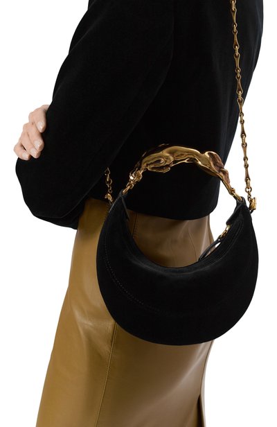 Сумка chain horse small CHLOÉ черного цвета по цене 356000 руб., арт. CH26WS672T30, фото 2 Сумка chain horse small CHLOÉ, арт. CH26WS672T30, фото 2