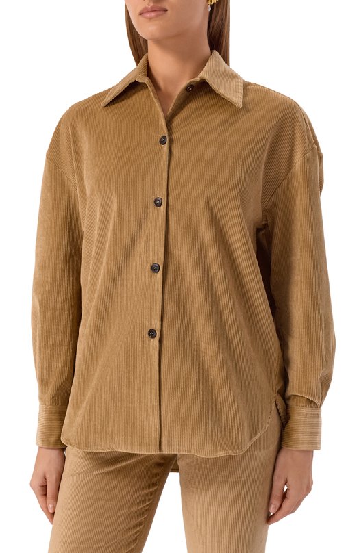 Вельветовая рубашка Antonelli Firenze P1499/680B Бежевый  P1499/680B Фото 3