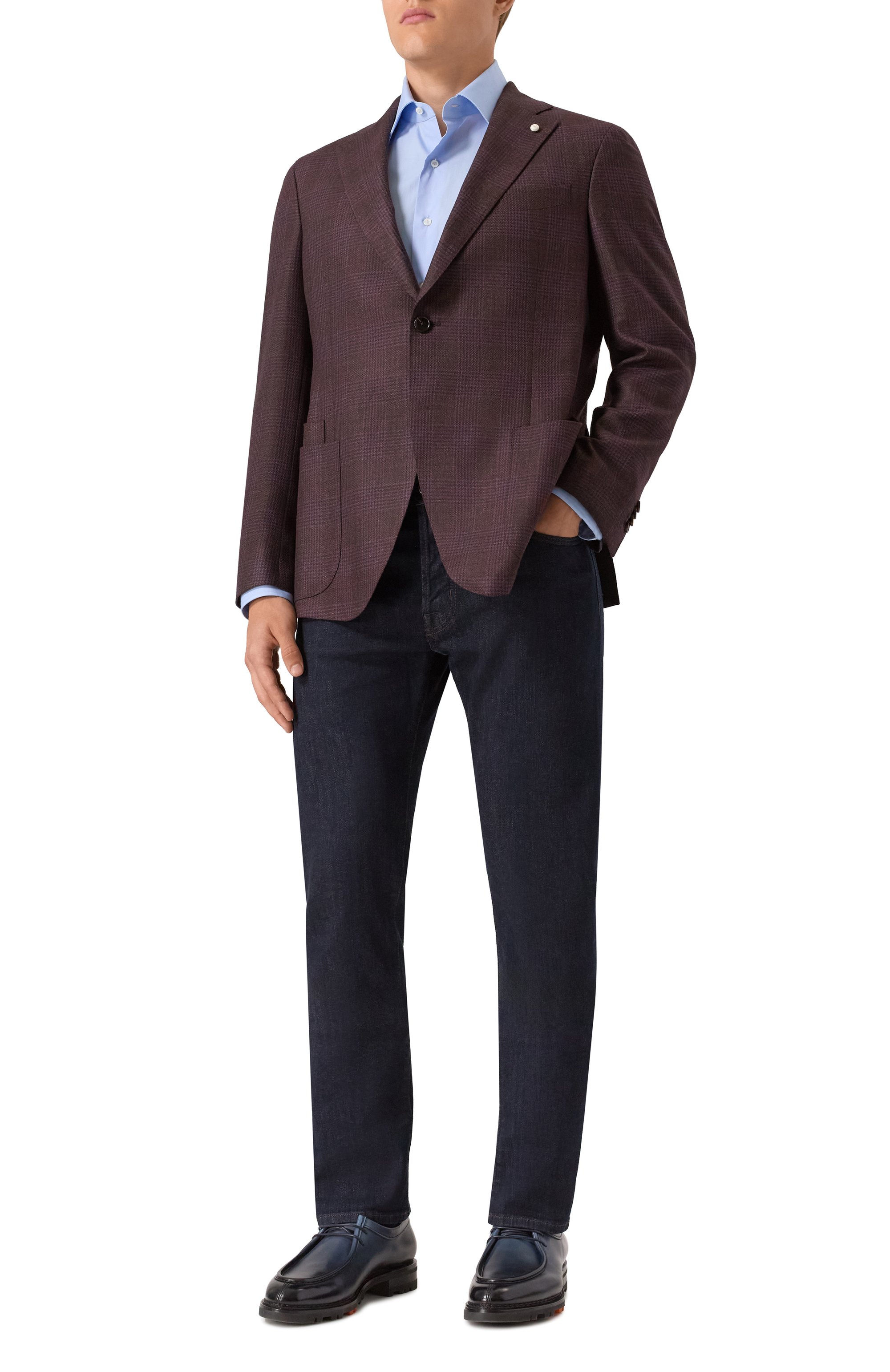 Пиджак из шелка и шерсти L.B.M. 1911, арт. 2411/52713, фото 2