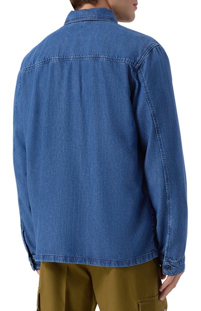 Джинсовая рубашка BOSS ORANGE, арт. 50544660, фото 4