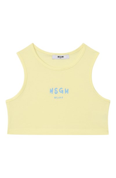 Хлопковая майка MSGM KIDS, арт. S6MSJGT0011