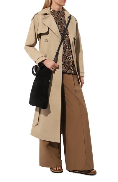 Женские хлопковые брюки BRUNELLO CUCINELLI, арт. ML949B1325