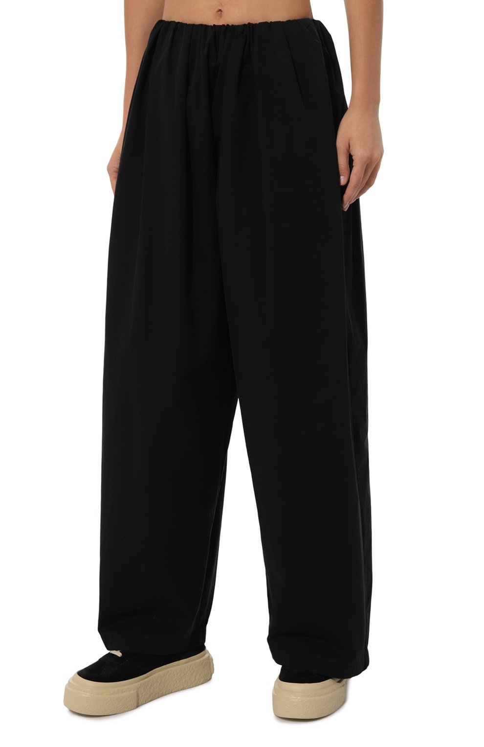 Хлопковые брюки MM6, арт. S52KA0501/M35148, фото 3