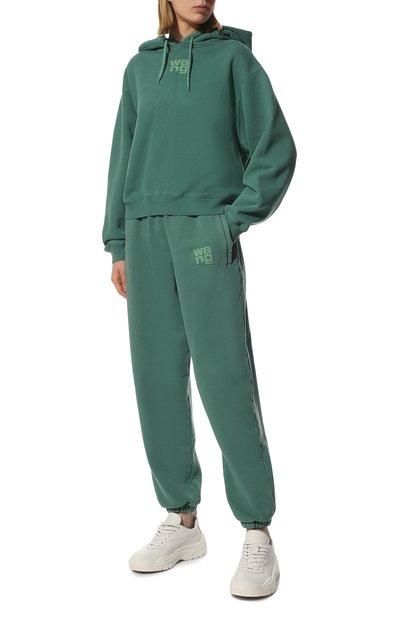 Хлопковое худи ALEXANDERWANG.T, арт. 4CC3212043, фото 2