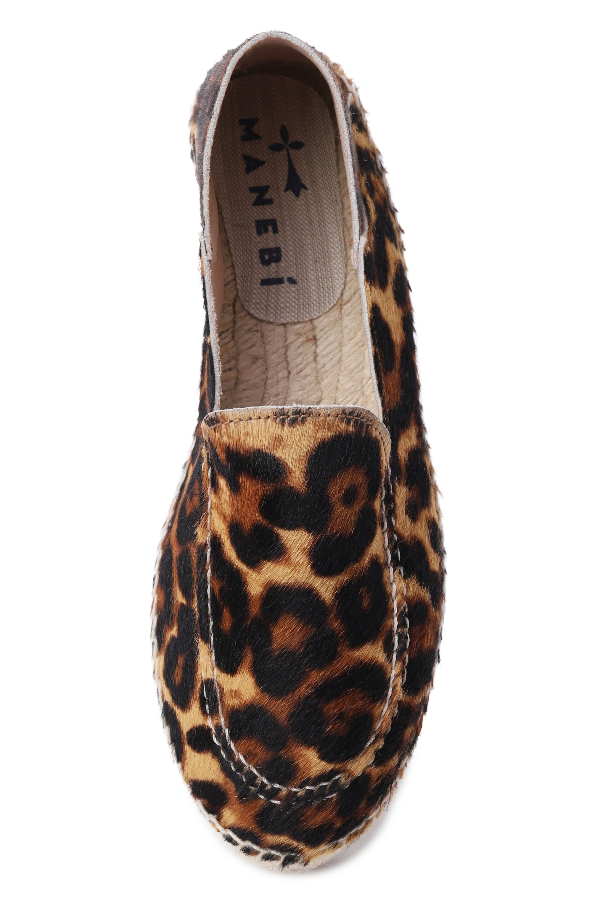 Кожаные эспадрильи MANEBI, арт. D 6.2 LR/CALF HAIR, фото 6