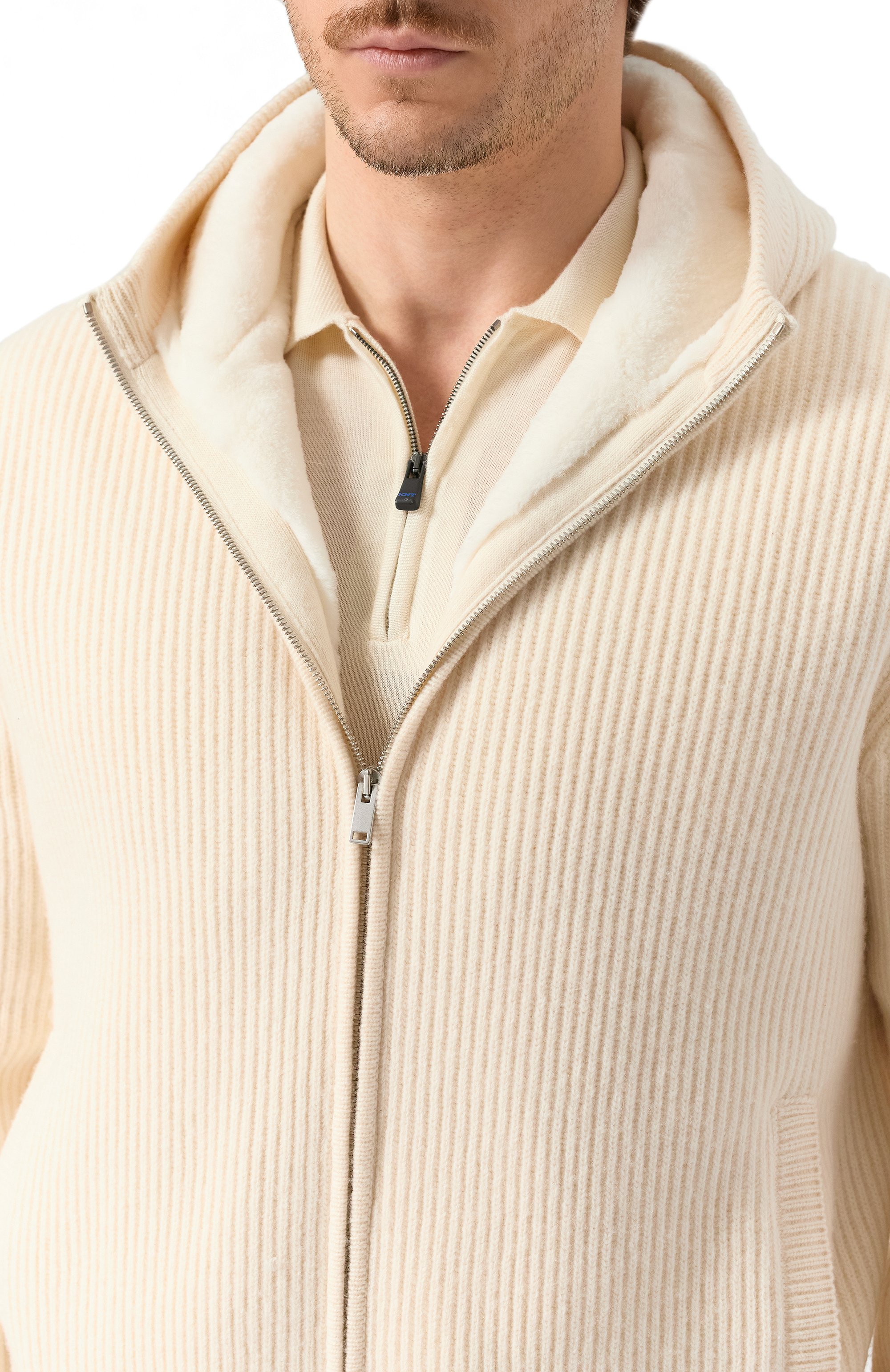 Кашемировый бомбер с подкладкой из норки MVST, арт. FTXTRECK-ES3625-2V/TR-ES3625, фото 5