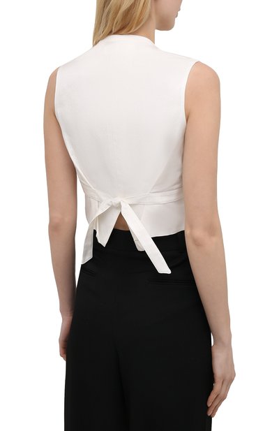 Жилет из вискозы VICTORIA BECKHAM, арт. 1221WTP002528B, фото 4