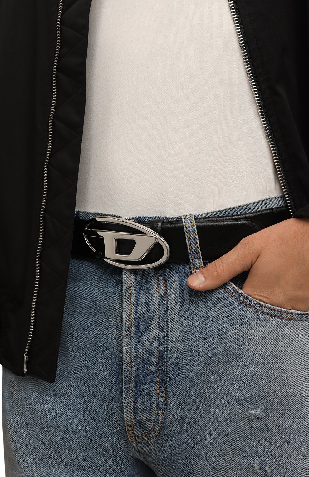 Кожаный ремень DIESEL, арт. X10133/P6364, фото 2