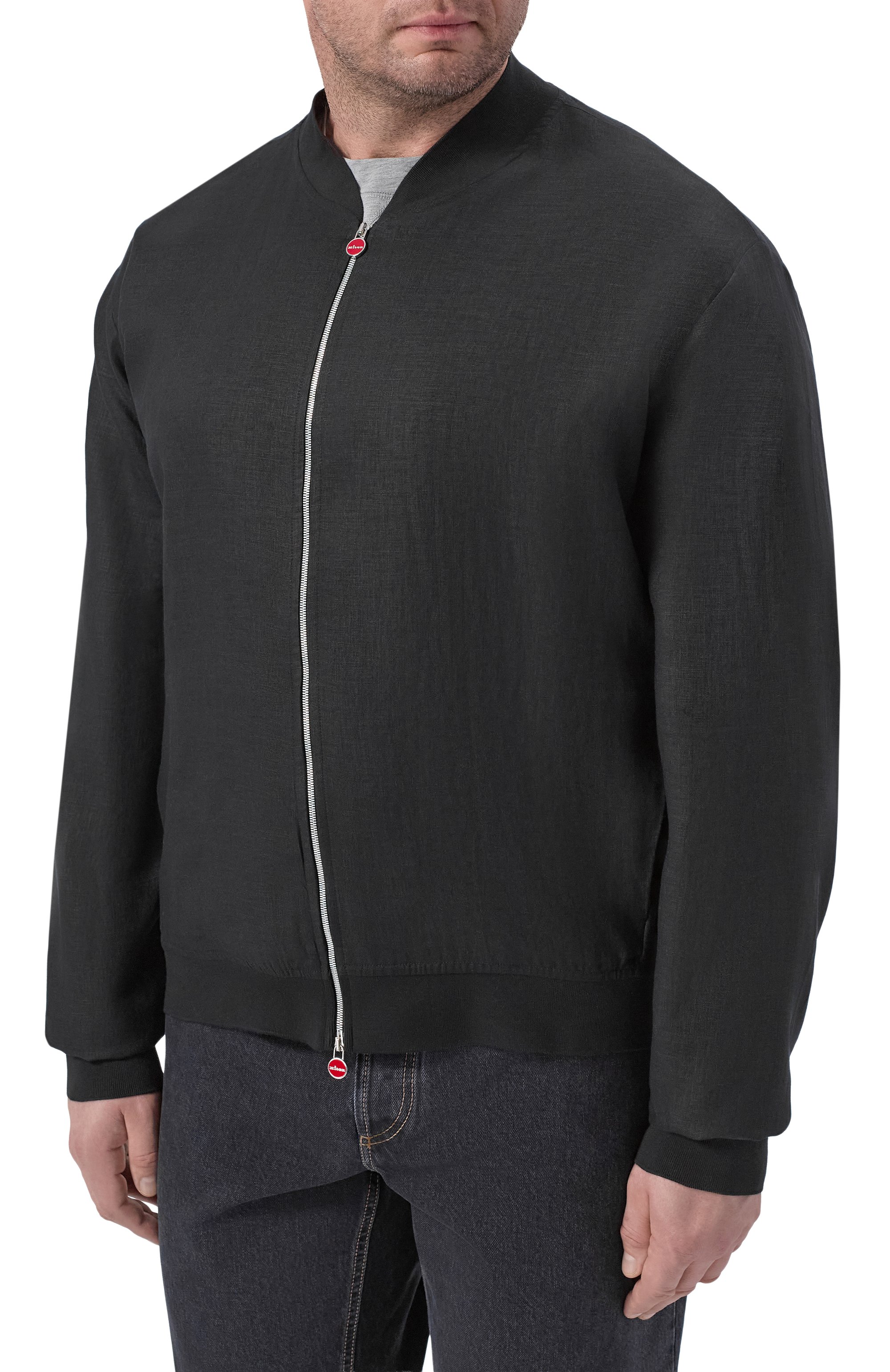 Льняной бомбер KITON, арт. UG0001H0969003, фото 3