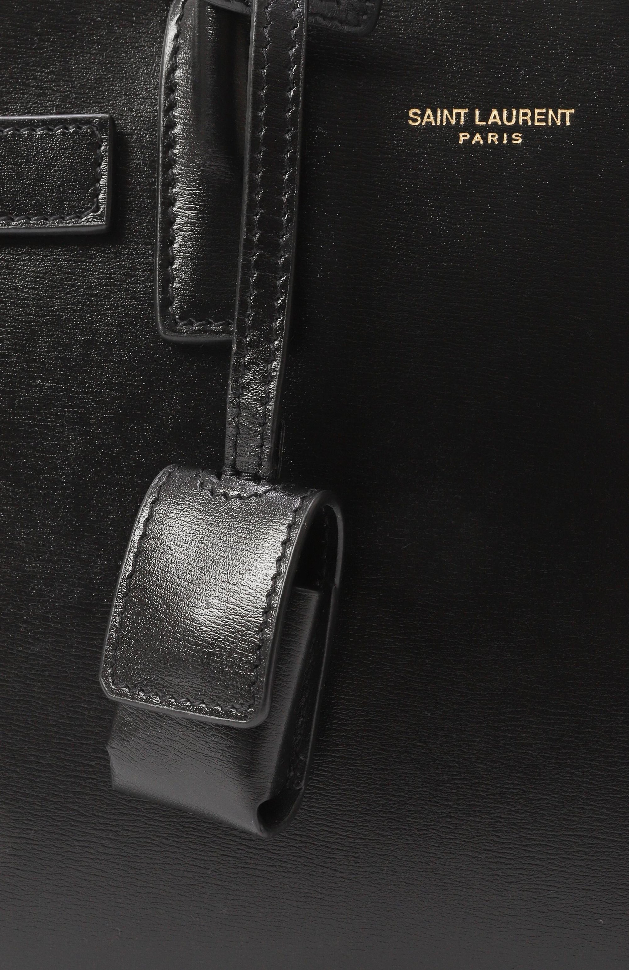 Сумка sac de jour nano SAINT LAURENT, арт. 392035/02G9W_001, фото 4