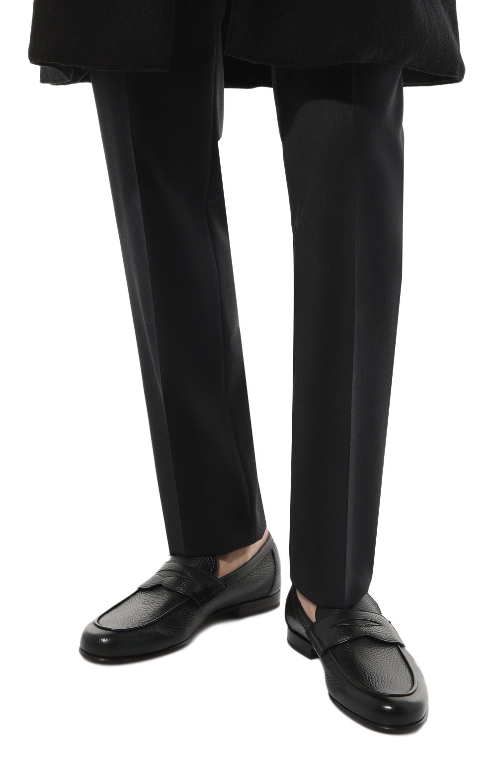 Кожаные пенни-лоферы BARRETT, арт. 171U064.42/CERV0 ASP0RTABILE, фото 3