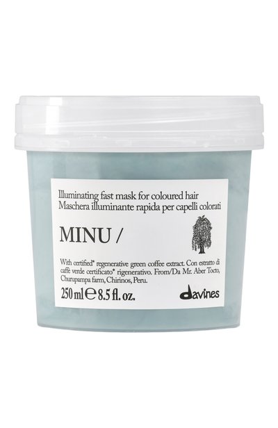 Женская экспресс-маска для восстановления окрашенных волос minu (250ml) DAVINES, арт. 70028