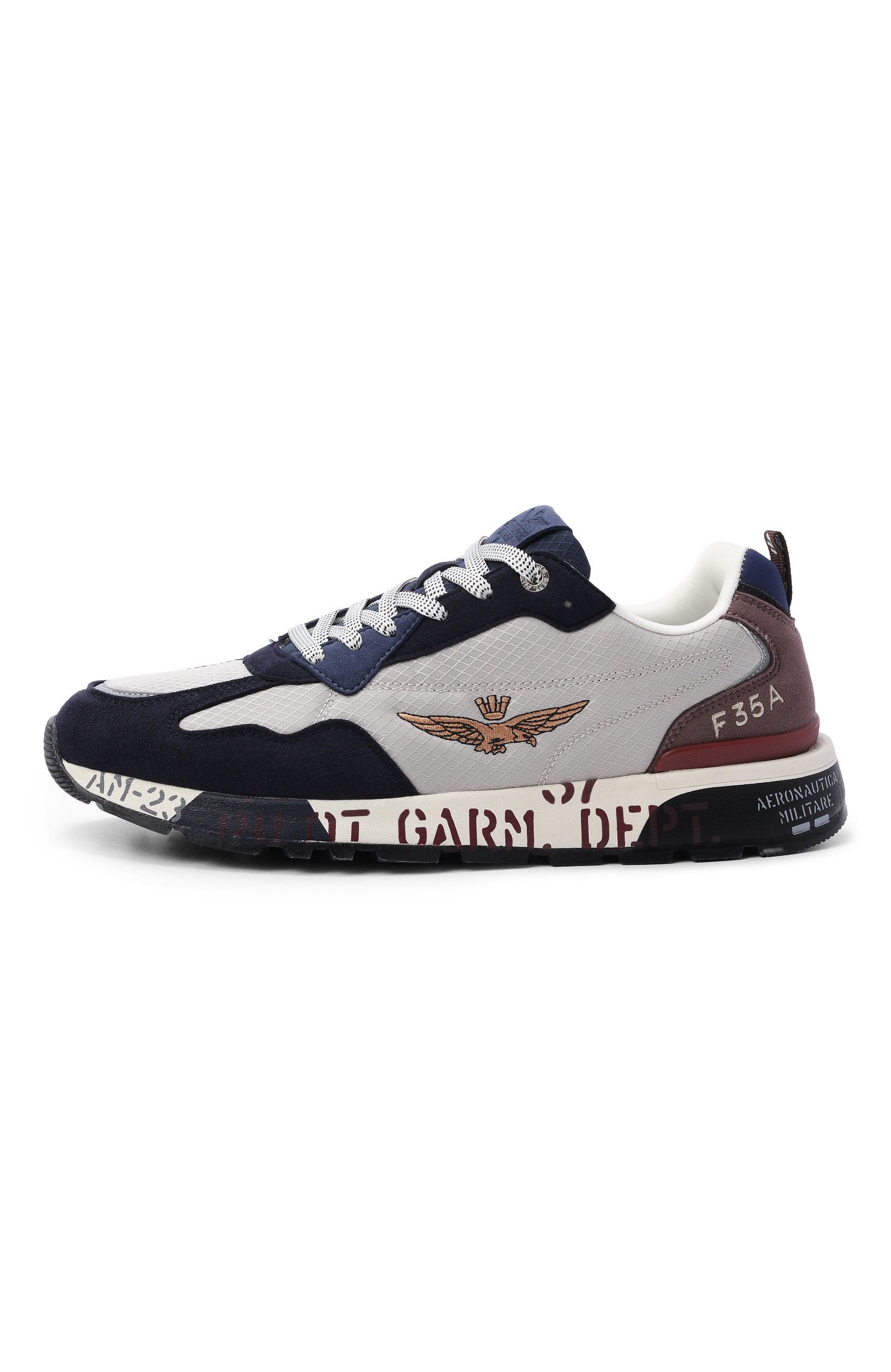 Комбинированные кроссовки AERONAUTICA MILITARE, арт. 262SC0276U/CT04327, фото 3