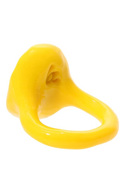 Кольцо LILI ARCHIVE желтого цвета по цене 13200 руб., арт. RMNGB7, фото 3 Кольцо LILI ARCHIVE, арт. RMNGB7, фото 3