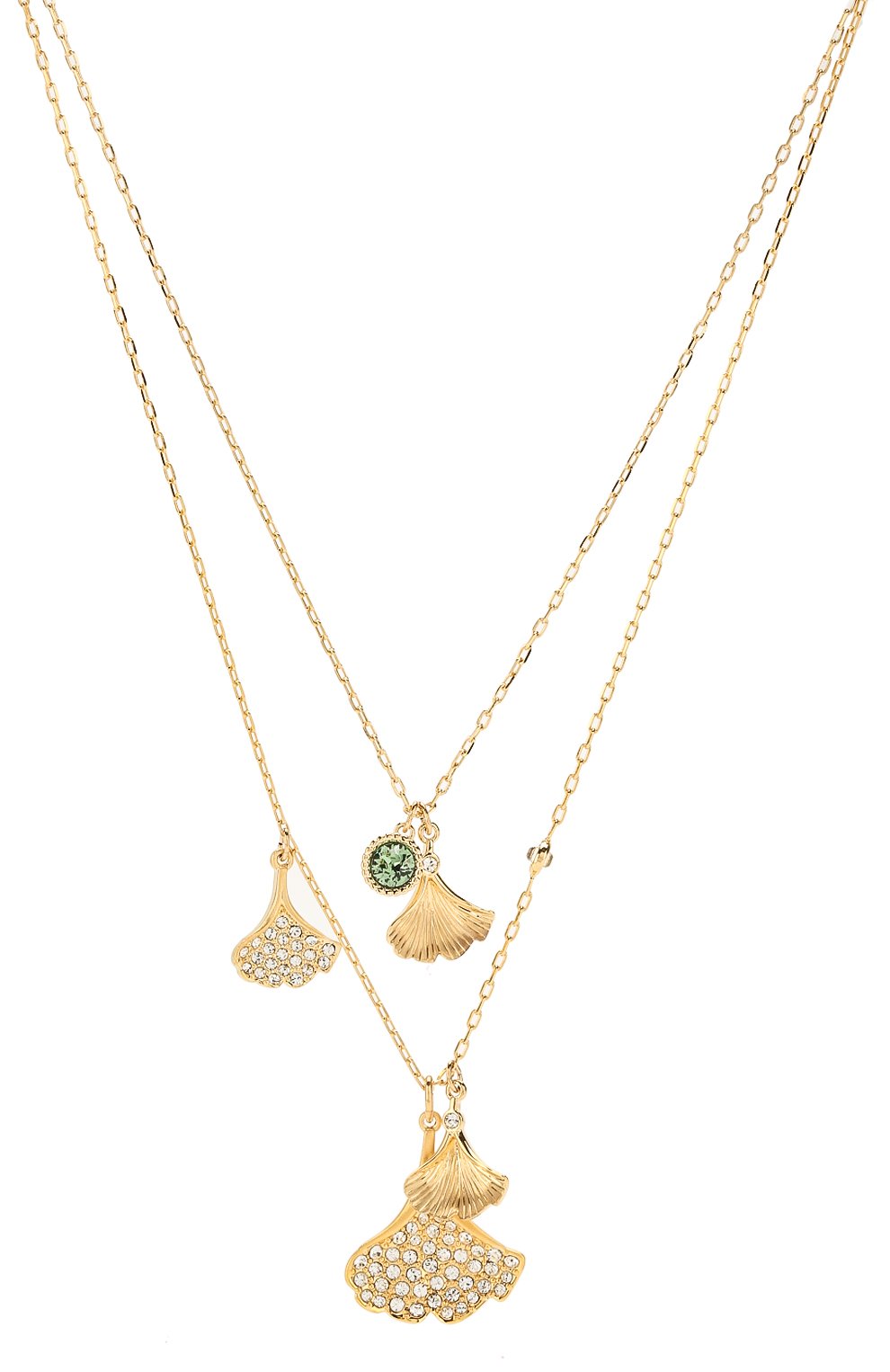 Колье stunning ginko SWAROVSKI золотого цвета по цене 9480 руб., арт. 5527079, фото 2 Колье stunning ginko SWAROVSKI, арт. 5527079, фото 2