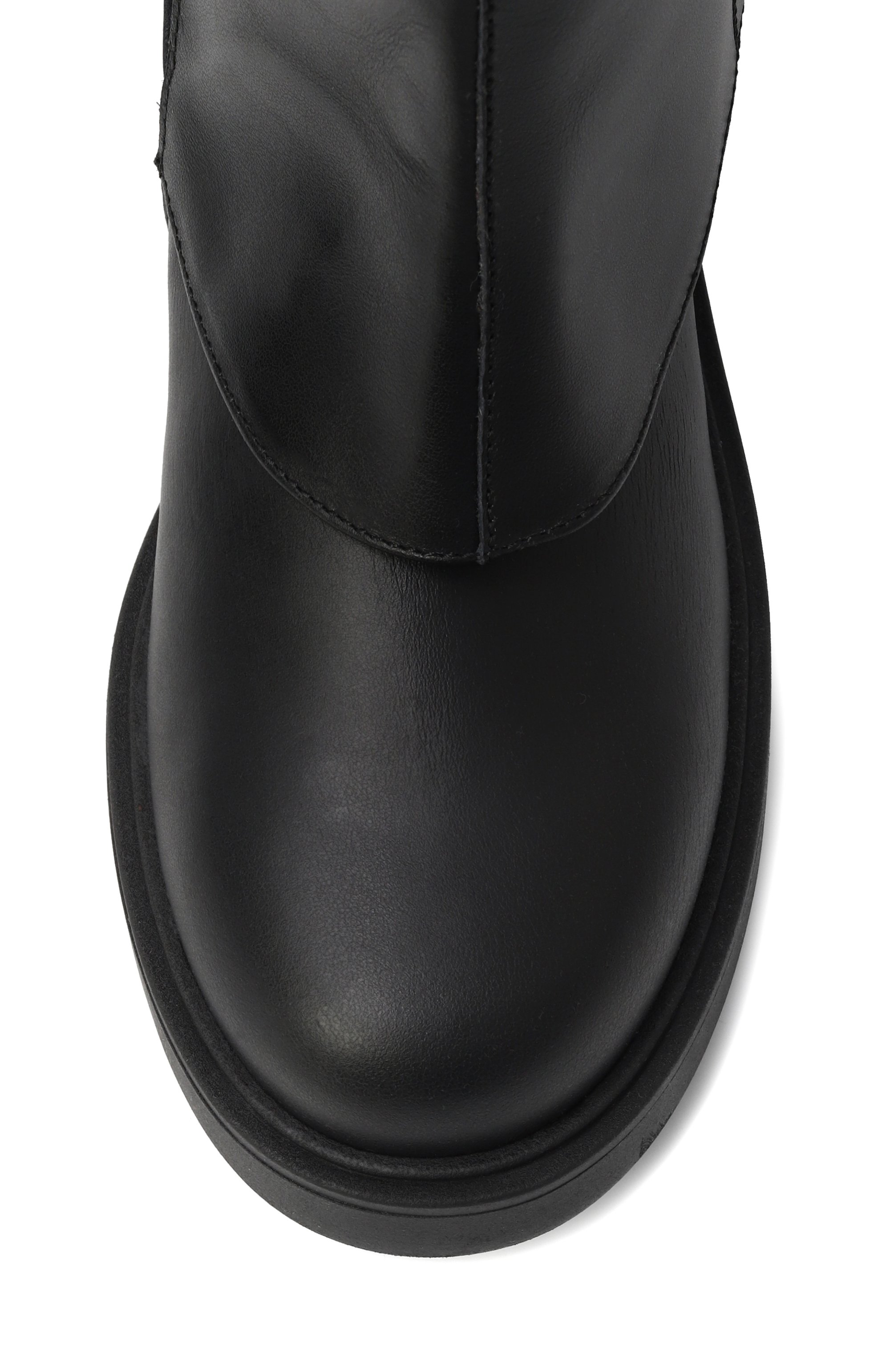 Кожаные полусапоги MONTELPARE TRADITION черного цвета по цене 38700 руб., арт. 81761/36-40, фото 4 Кожаные полусапоги MONTELPARE TRADITION, арт. 81761/36-40, фото 4