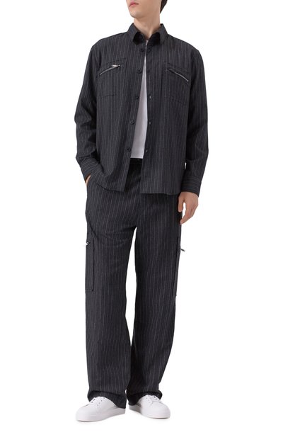 Рубашка ICEBERG темно-серого цвета по цене 41050 руб., арт. G090/3082, фото 2 Рубашка ICEBERG, арт. G090/3082, фото 2