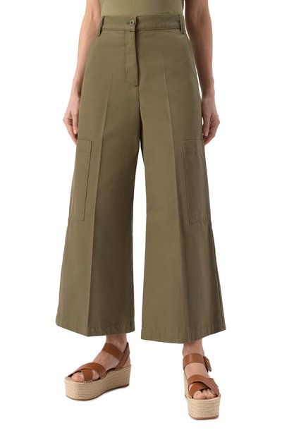 Хлопковые брюки-карго WEEKEND MAX MARA, арт. QUIZ, фото 3