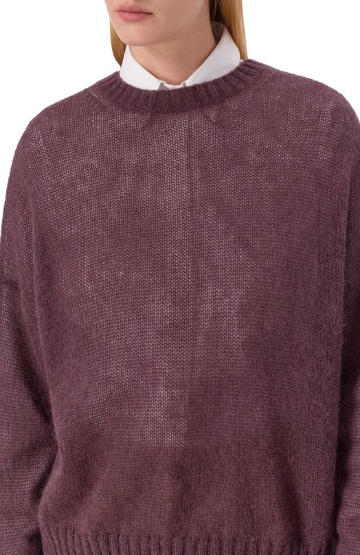 Свитер Brunello Cucinelli M2I780100 Фиолетовый  M2I780100 Фото 5