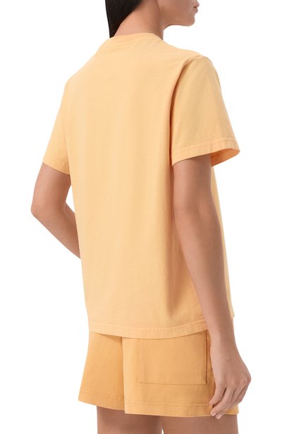 Хлопковая футболка SPORTY AND RICH, арт. T0120712268YE35, фото 4