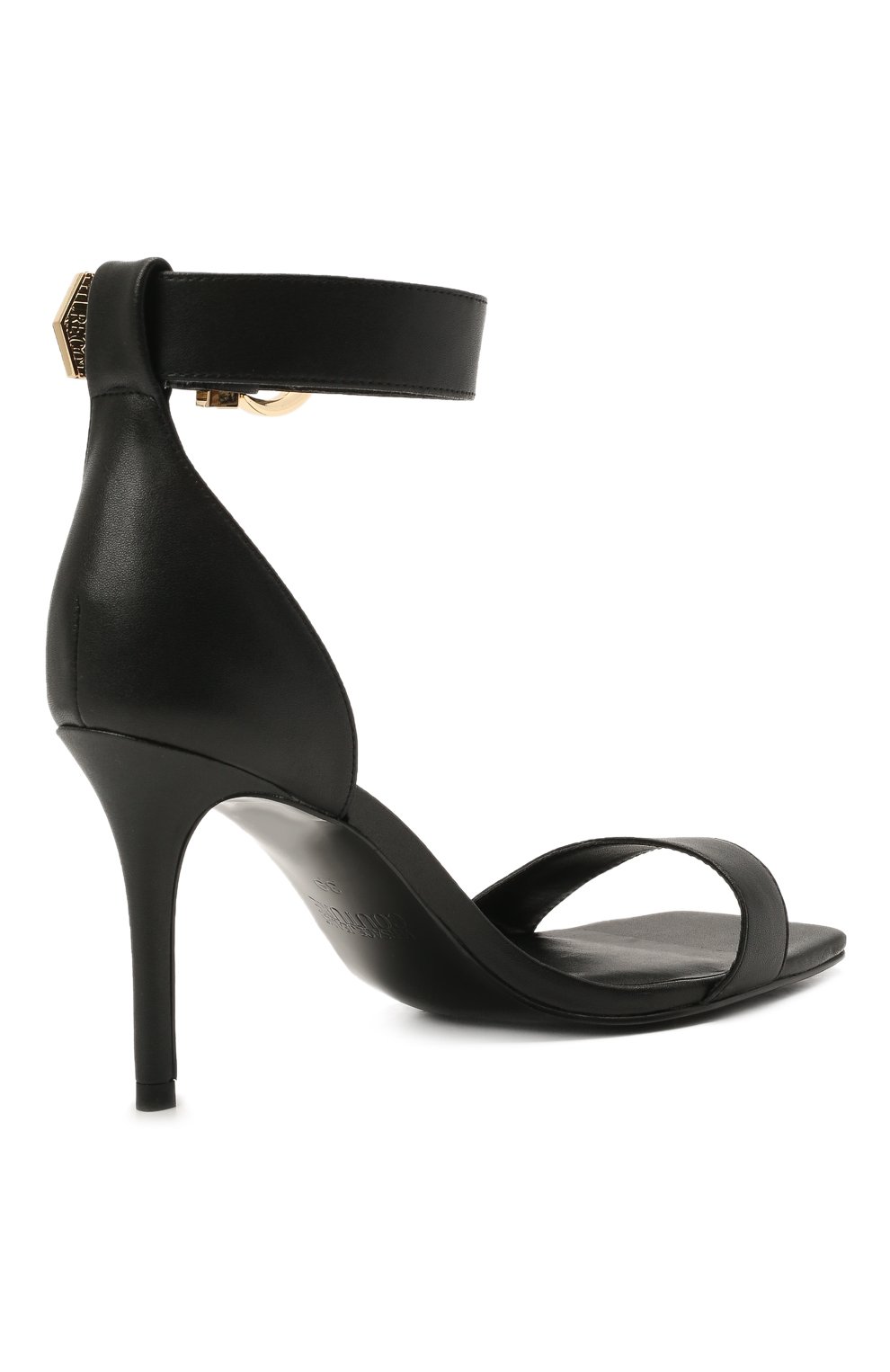 Кожаные босоножки  VERSACE JEANS COUTURE, арт. E0VWAS70-LINEA F0ND0 EMILY DIS. S70/71977, фото 4