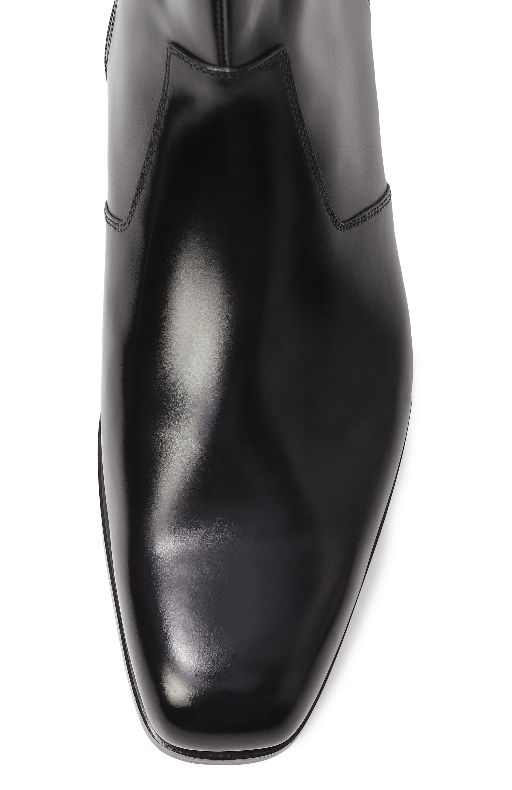 Кожаные сапоги brando SANTONI, арт. MCBG19174BJ1GNTG, фото 6