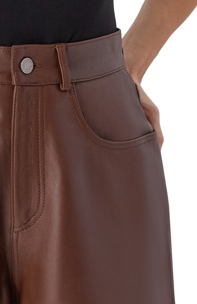 Кожаные шорты belle HAIKURE, арт. HEW03339PL002TP, фото 5