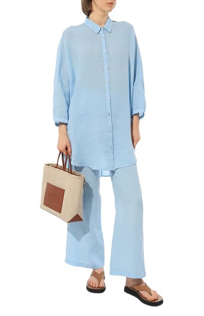 Льняная рубашка 120% LINO, арт. Y0W1290/D703/000, фото 2