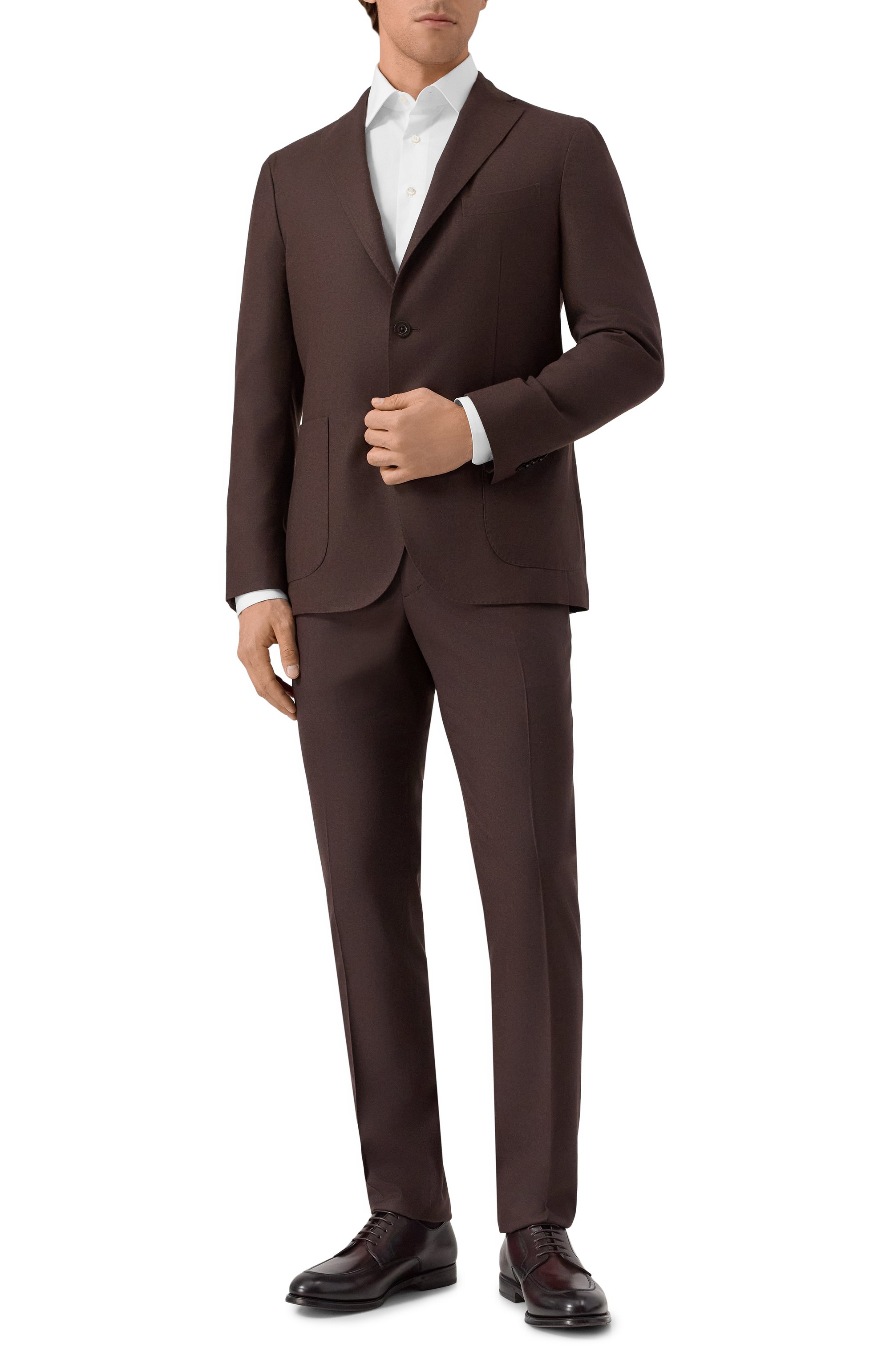 Хлопковая сорочка ZILLI, арт. CLAA01M010114250U, фото 2