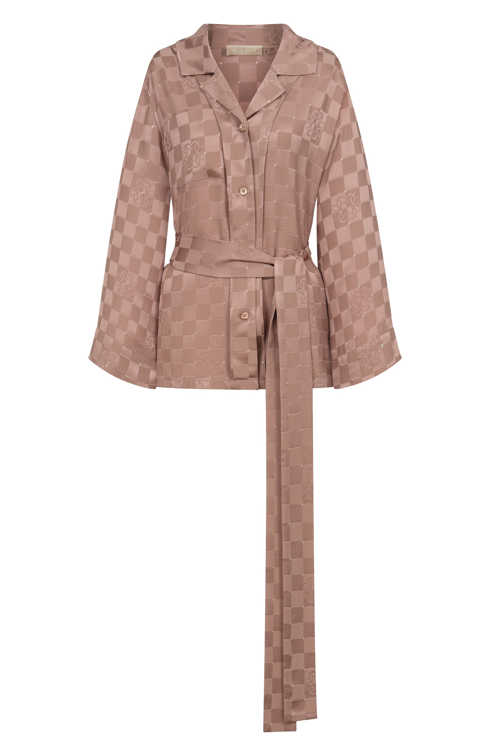 Шелковая рубашка ELIE SAAB, арт. SH147NRC26/VI007, фото 1