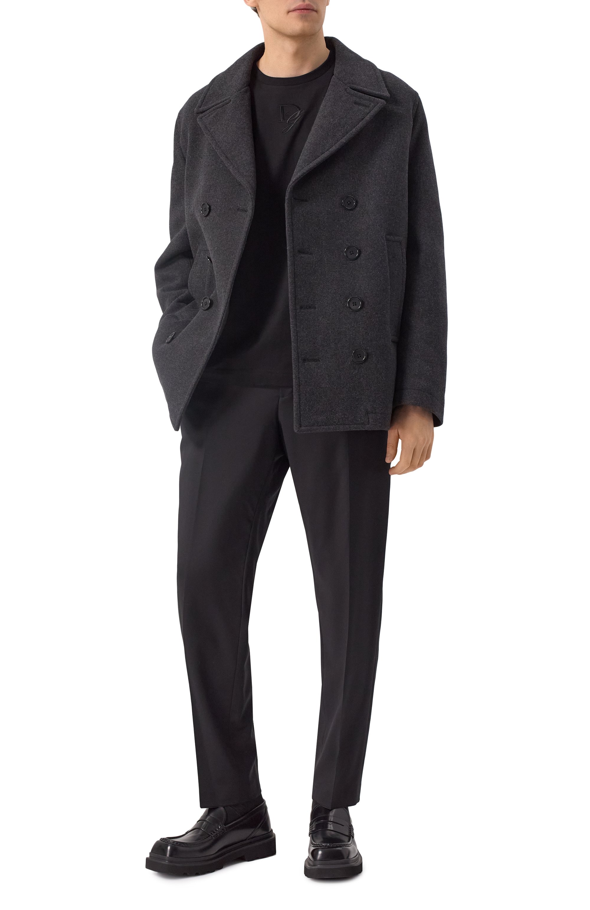 Кожаные пенни-лоферы city trek DOLCE & GABBANA, арт. A30204/A1203, фото 2