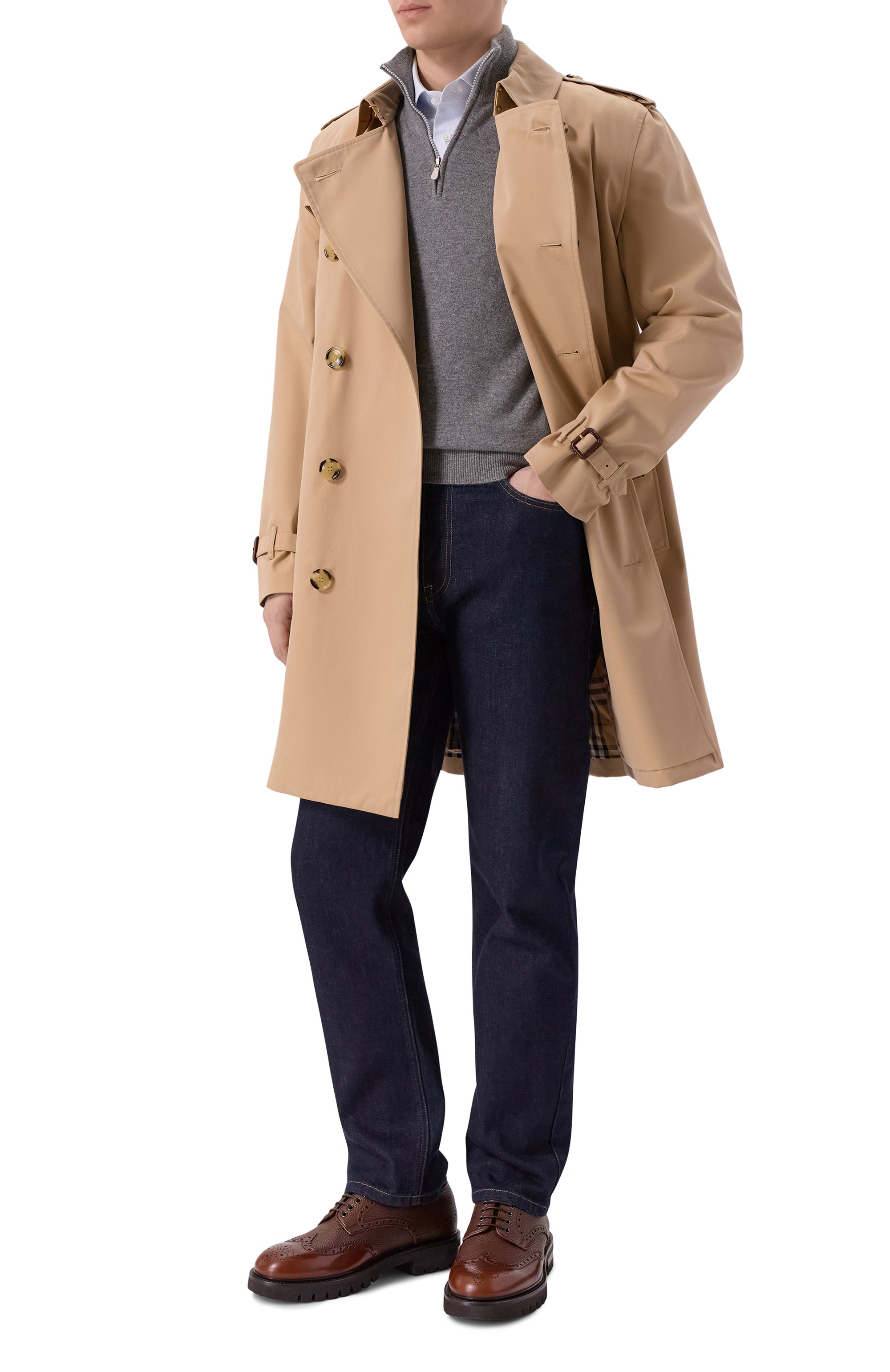 Кожаные дерби FERRAGAMO, арт. 02A027/785041, фото 2