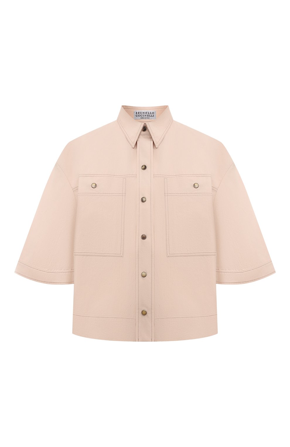 Джи нсовая рубашка BRUNELLO CUCINELLI, арт. ML949B1348, фото 1