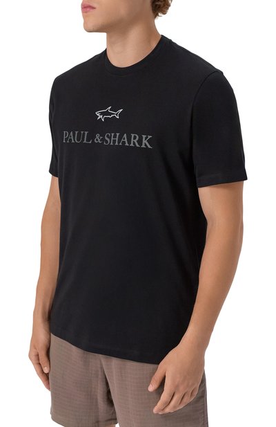 Хлопковая футболка PAUL&SHARK, арт. 15311629/3XL-6XL, фото 3