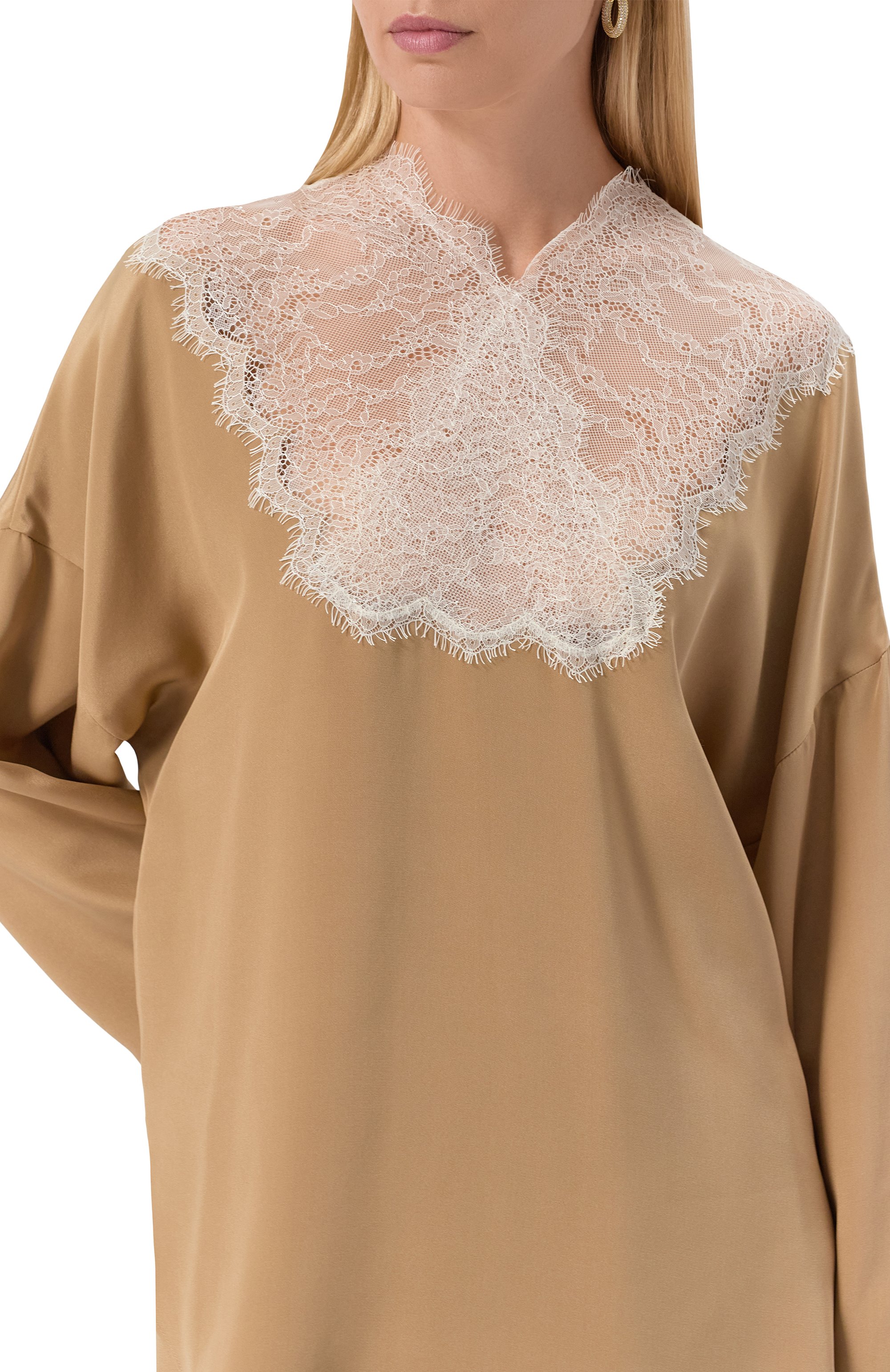 Шелковая блузка AKHMADULLINA, арт. 1125.2BL104/S102, фото 5