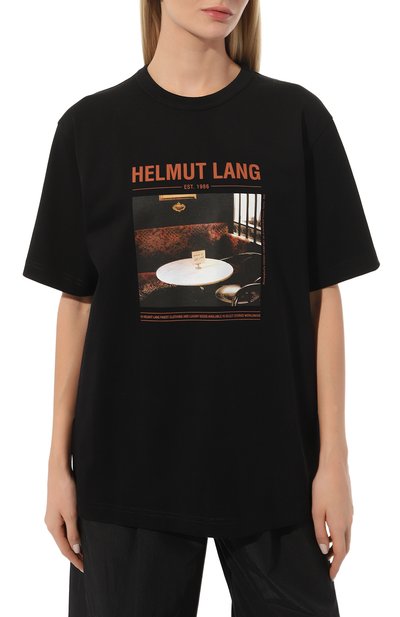 Хлопковая футболка HELMUT LANG, арт. M05HM526, фото 3