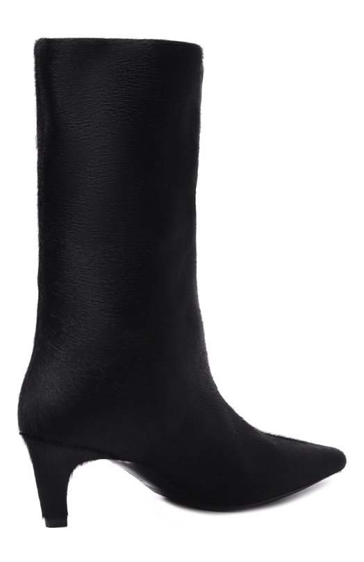 Кожаные сапоги Cave Mid 60 Jude CAVE MID CALF B00T/P0NY Чёрный  CAVE MID CALF B00T/P0NY Фото 5